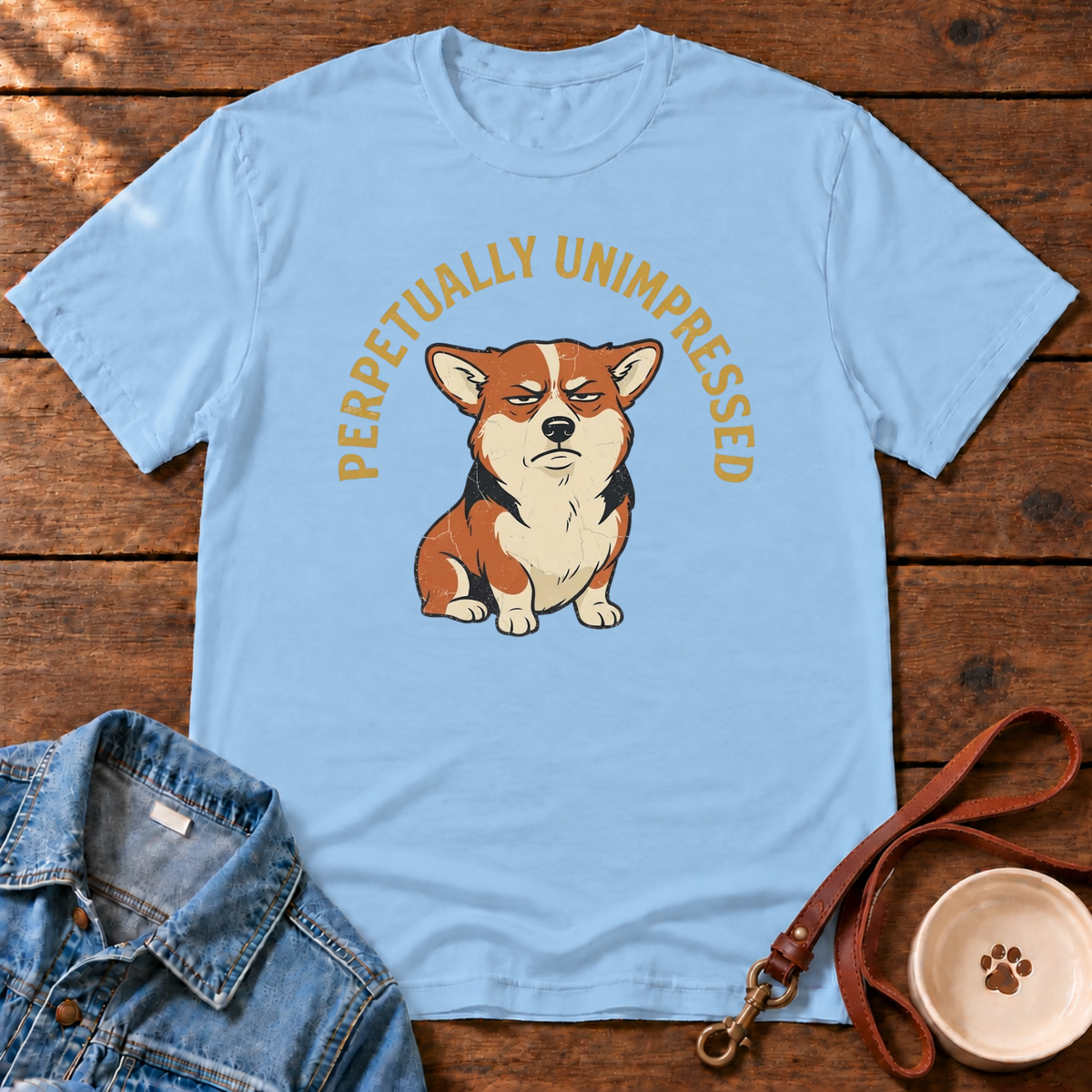 Corgi Unimpressed T-Shirt