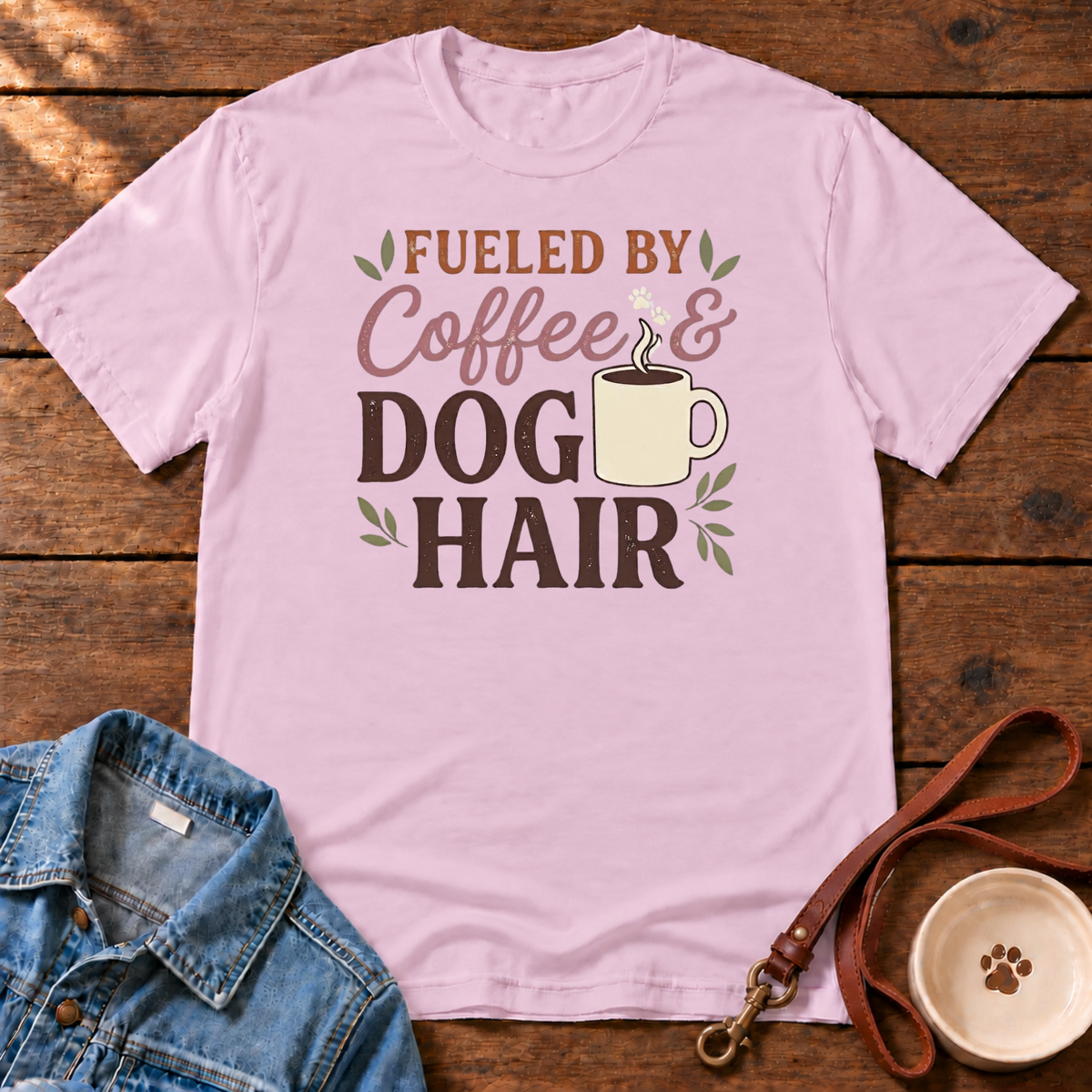 Caffeine & Canine T‑Shirt