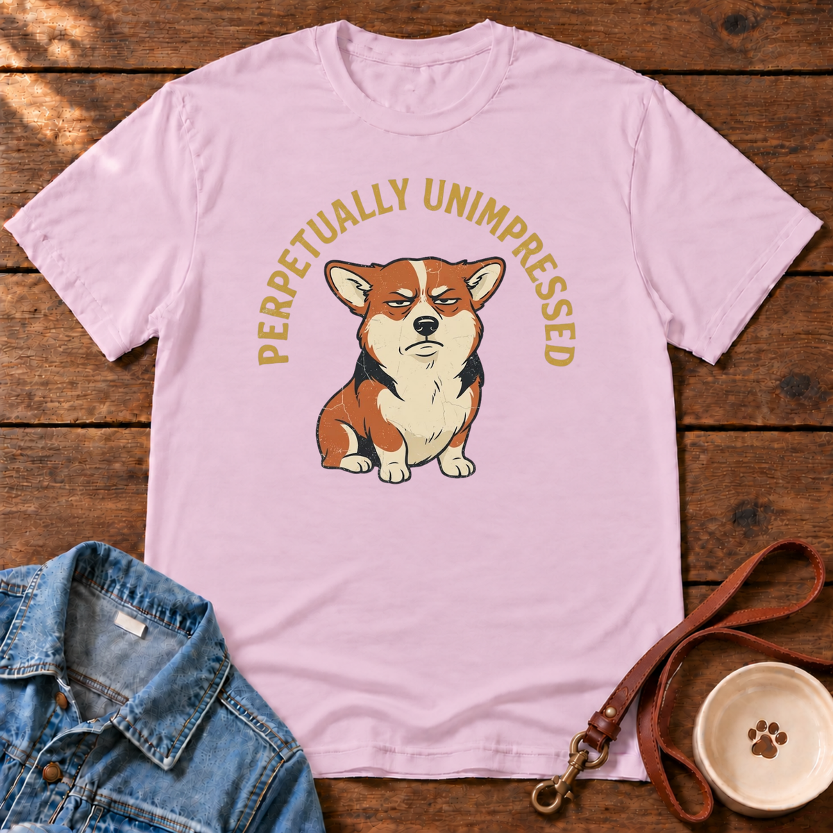 Corgi Unimpressed T-Shirt