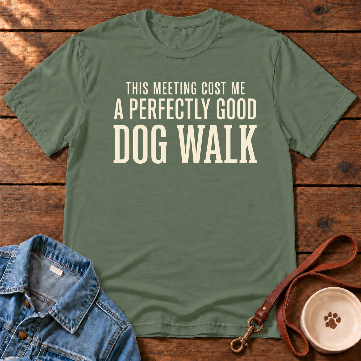 Dog Walk T‑Shirt