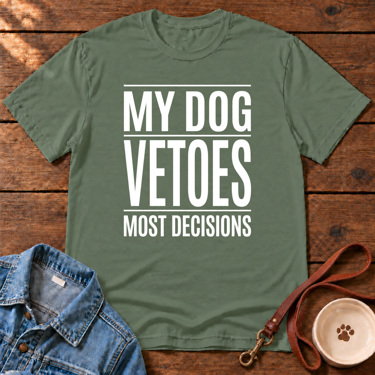 My Dog Vetoes T-Shirt