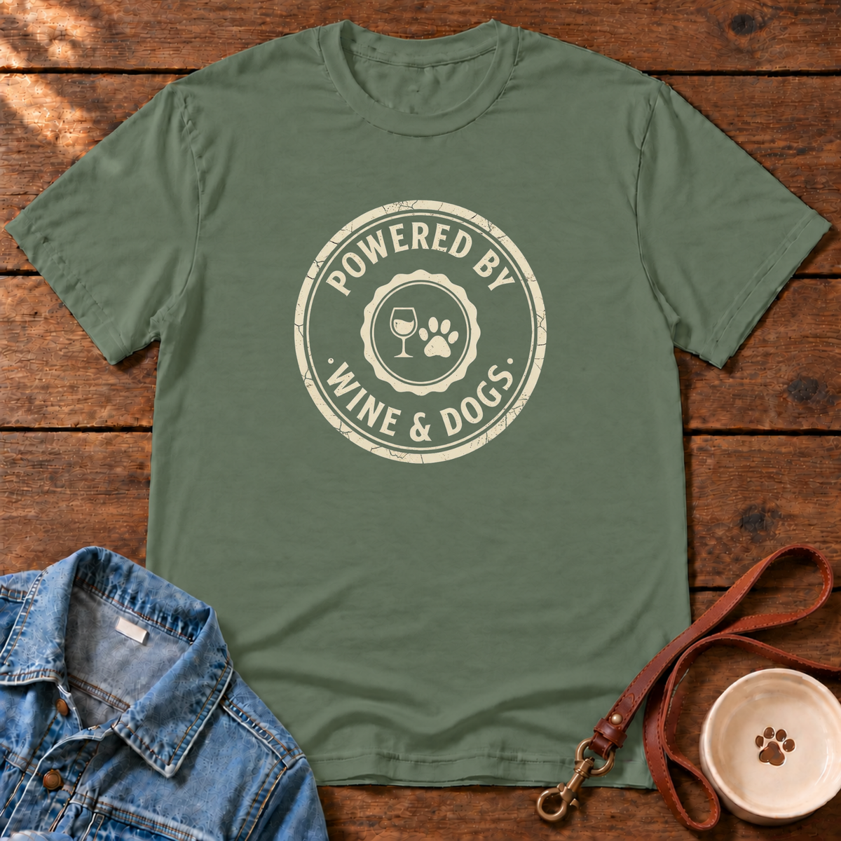 Wine & Dogs T-Shirt