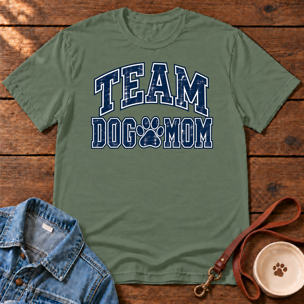 Team Dog Mom T-Shirt