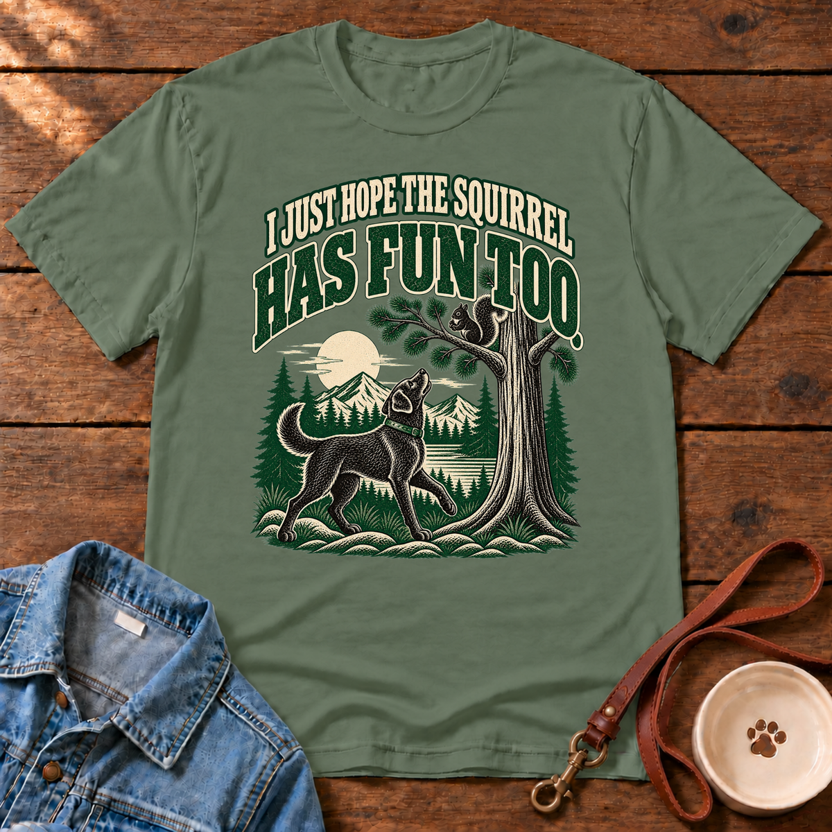 Squirrel Has Fun Too T-Shirt