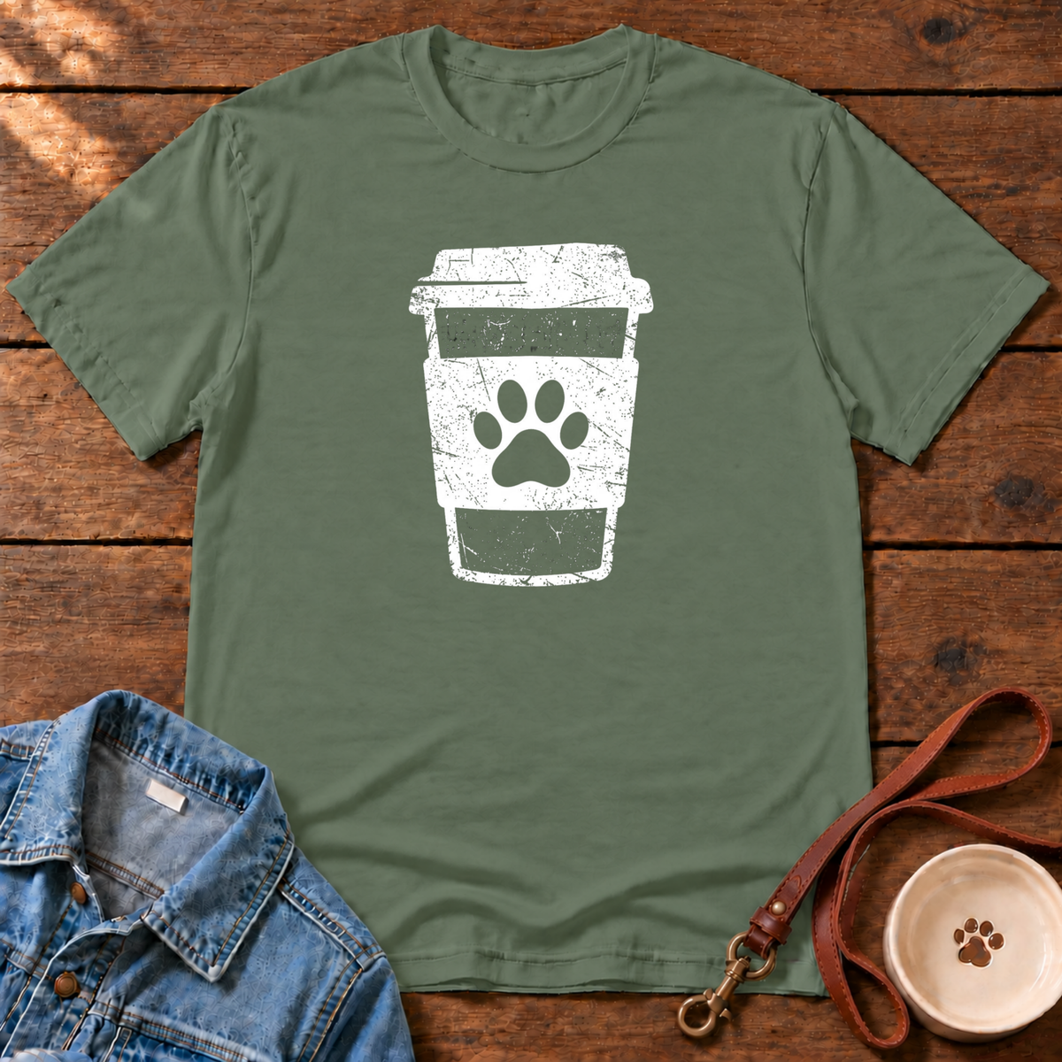 Coffee Paw T-Shirt