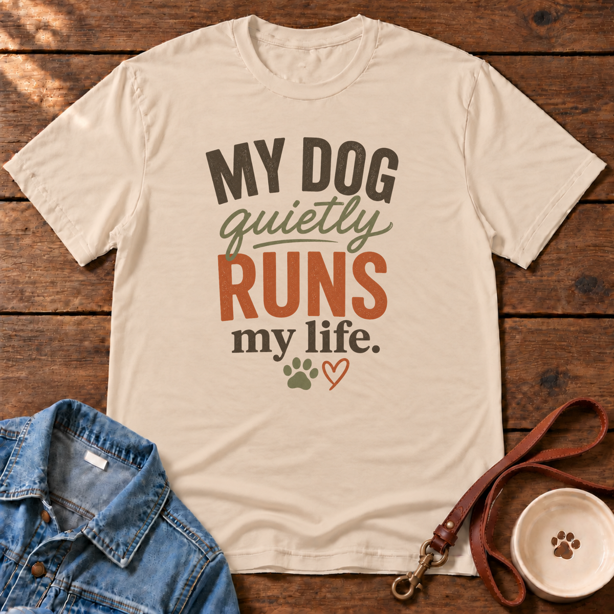 Runs My Life T-Shirt