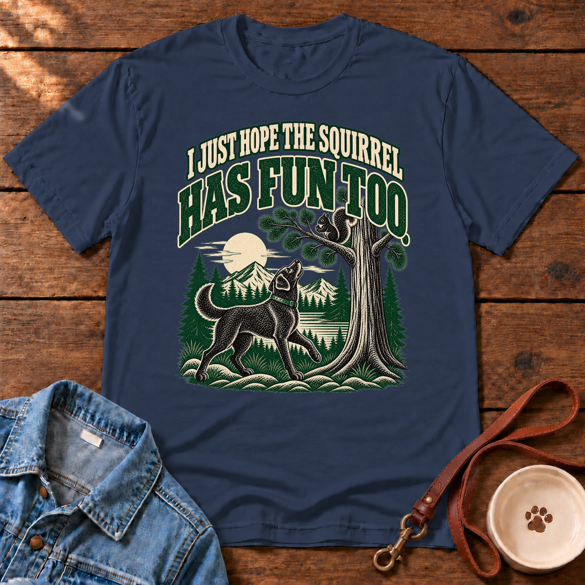 Squirrel Has Fun Too T-Shirt