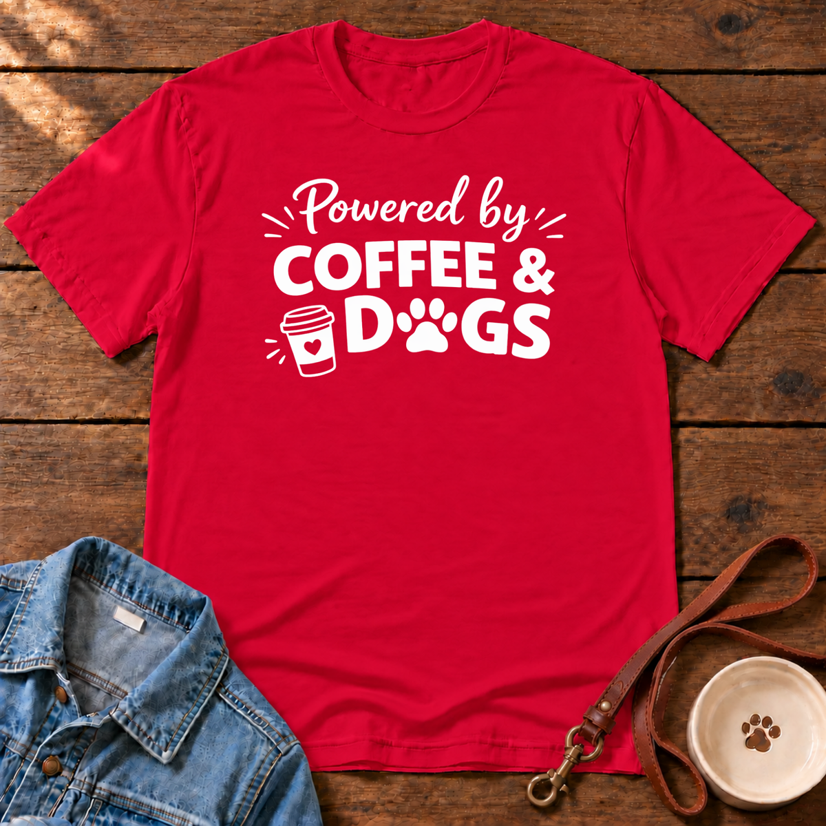 Coffee And Dogs T-Shirt