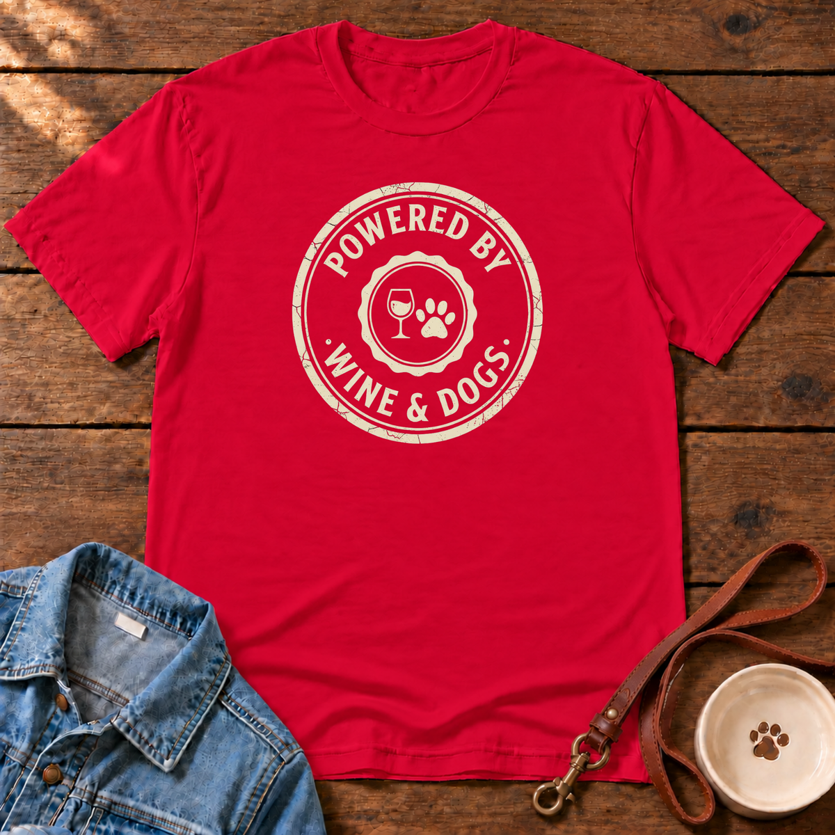 Wine & Dogs T-Shirt