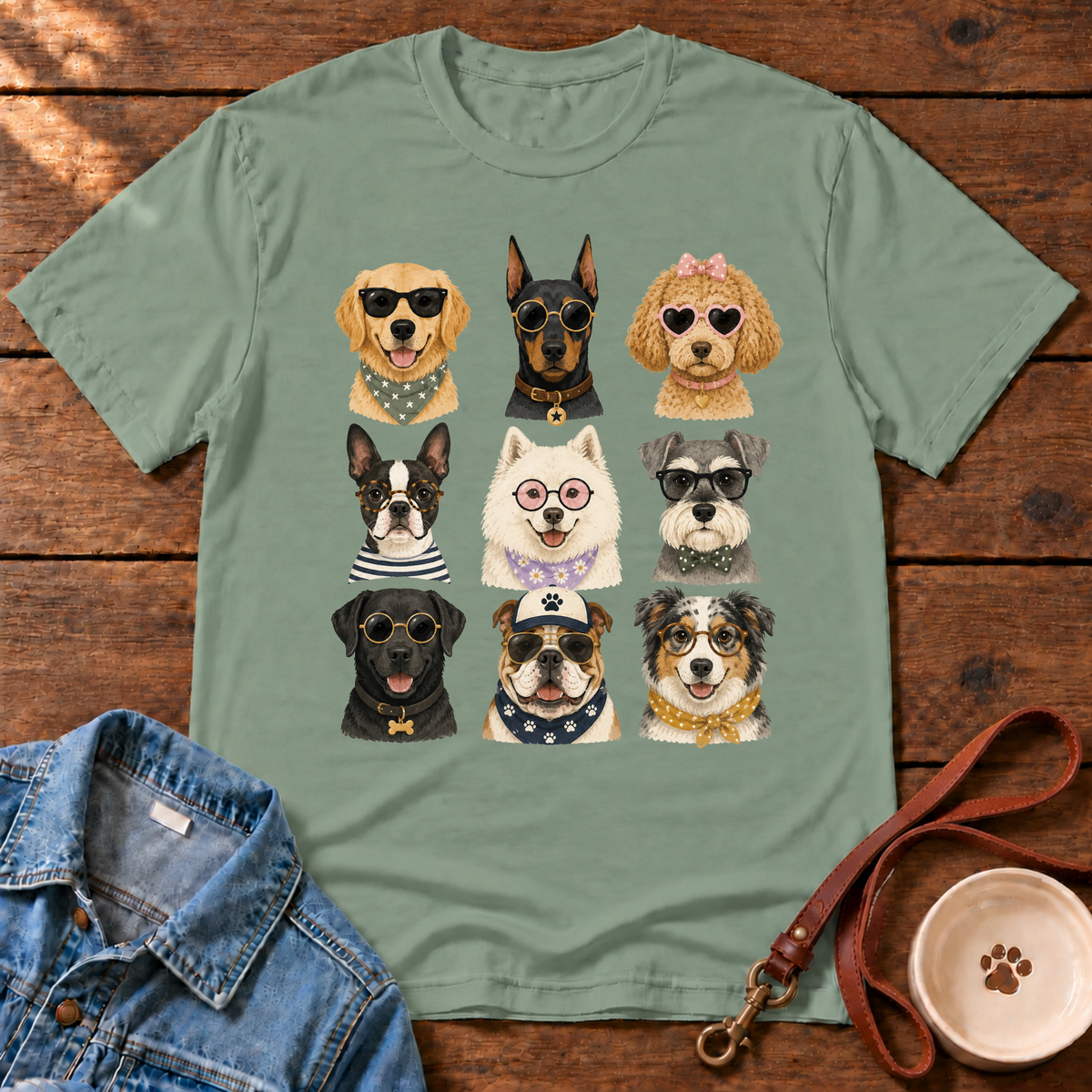 Dog GridT-Shirt
