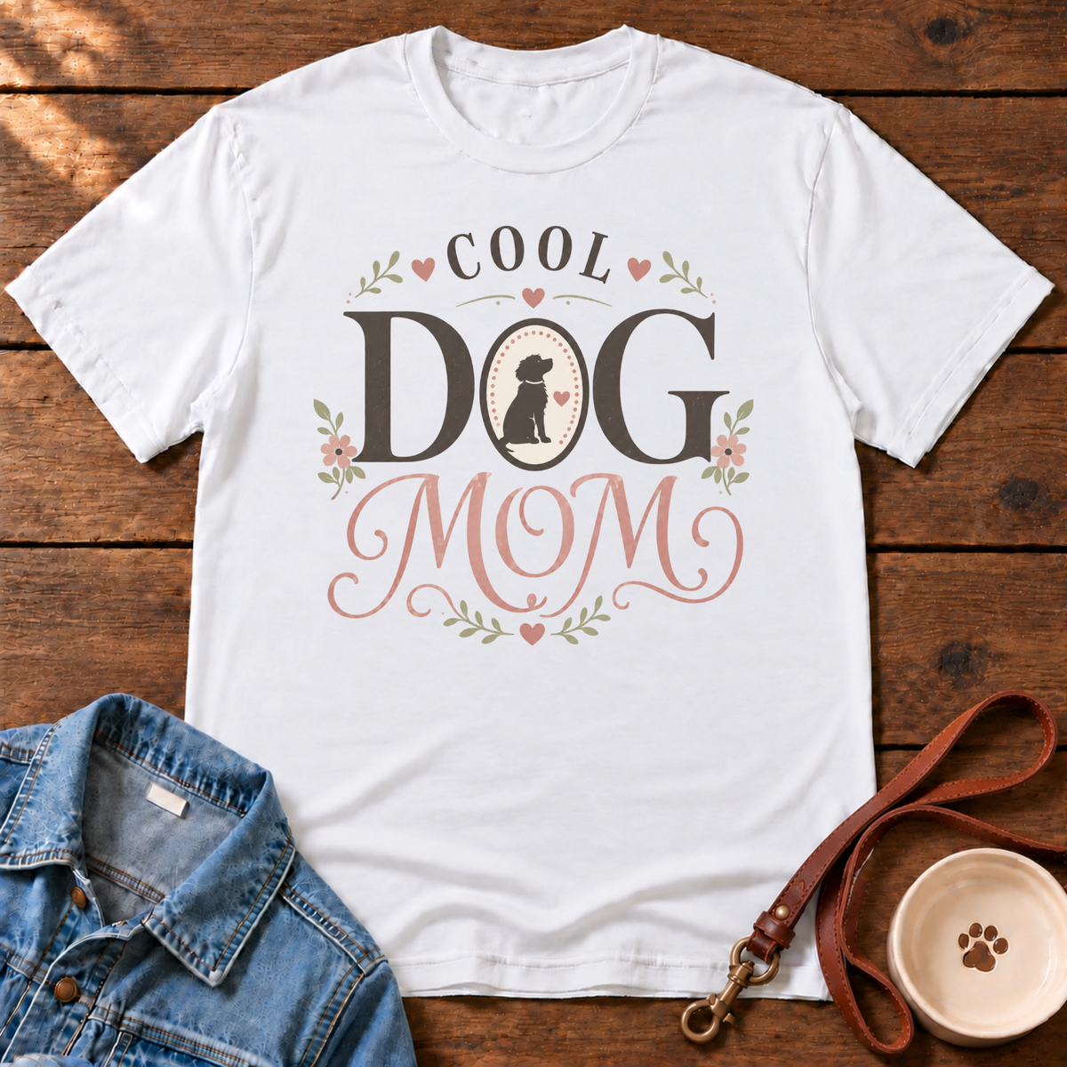 Cool Dog Mom T-Shirt