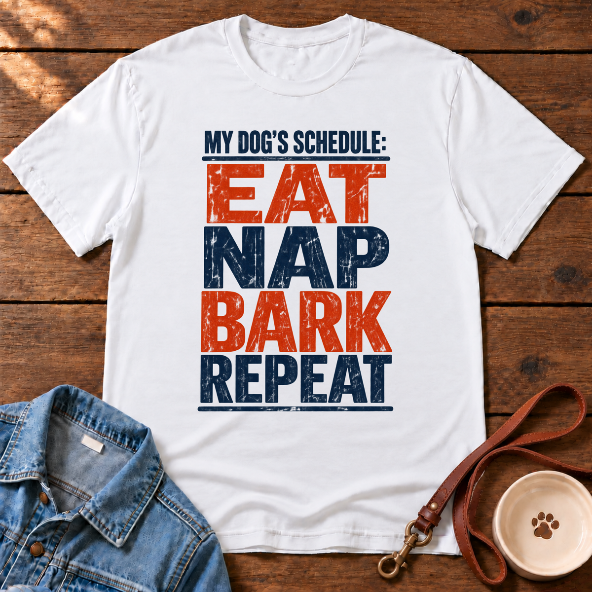 Dog Schedule T-Shirt