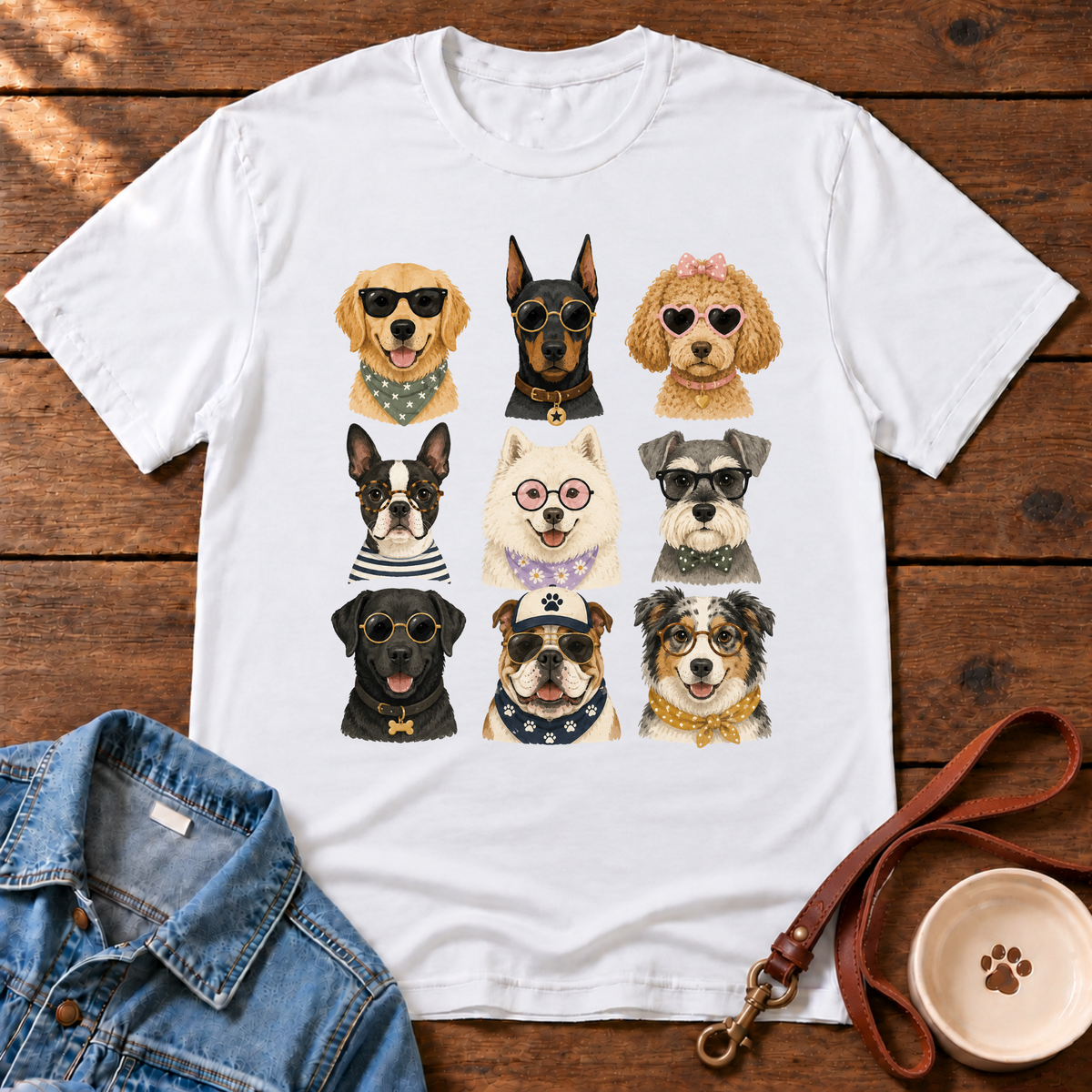 Dog GridT-Shirt