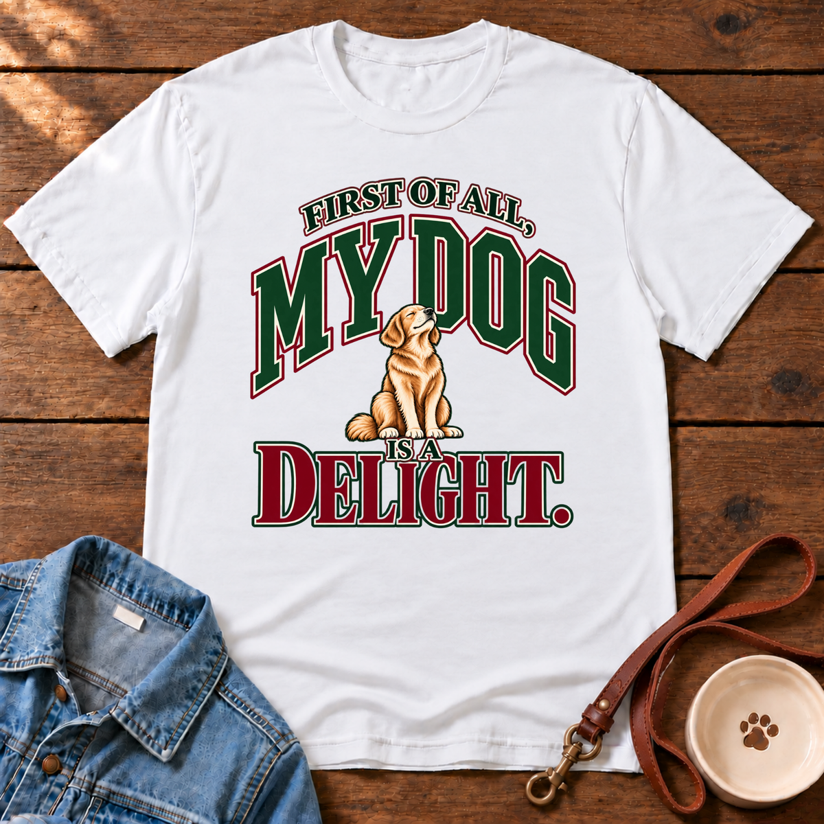 My Dog Is a Delight T-Shirt