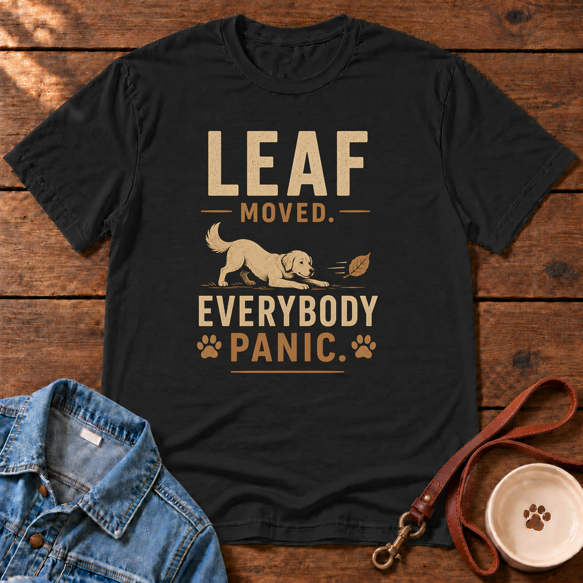 Leaf Moved Comfort Colors T-Shirt