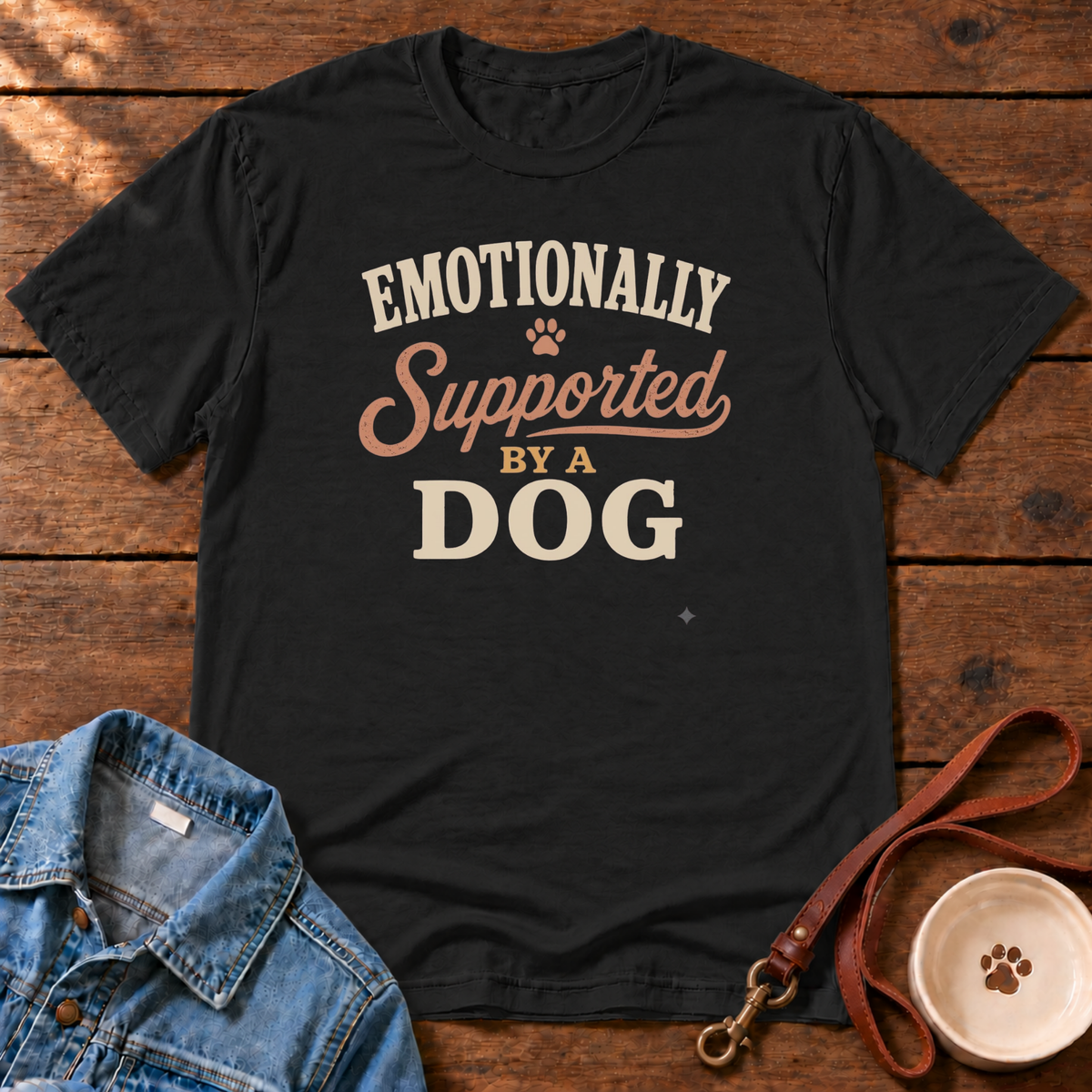 Emotionally Supported Comfort Colors T-Shirt