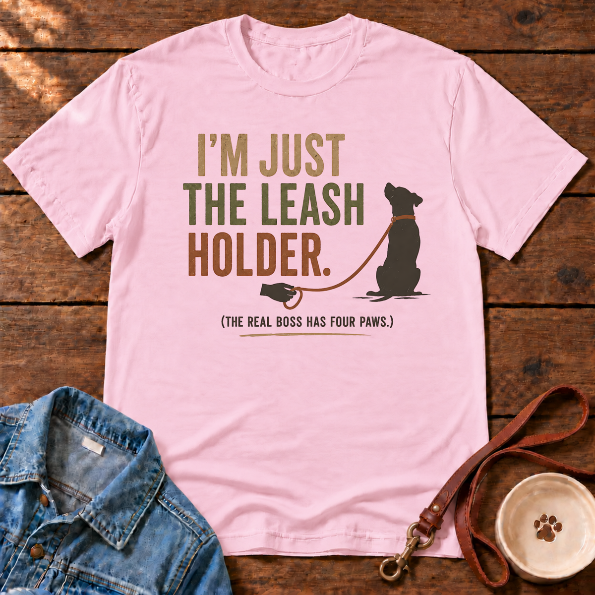Leash Holder Comfort Colors T-Shirt