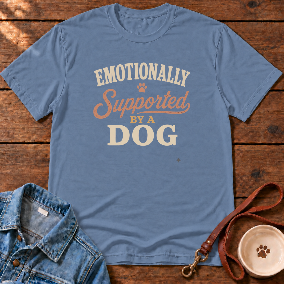 Emotionally Supported Comfort Colors T-Shirt