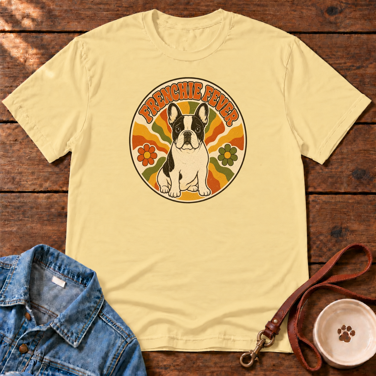 Frenchie Fever Comfort Colors T-Shirt
