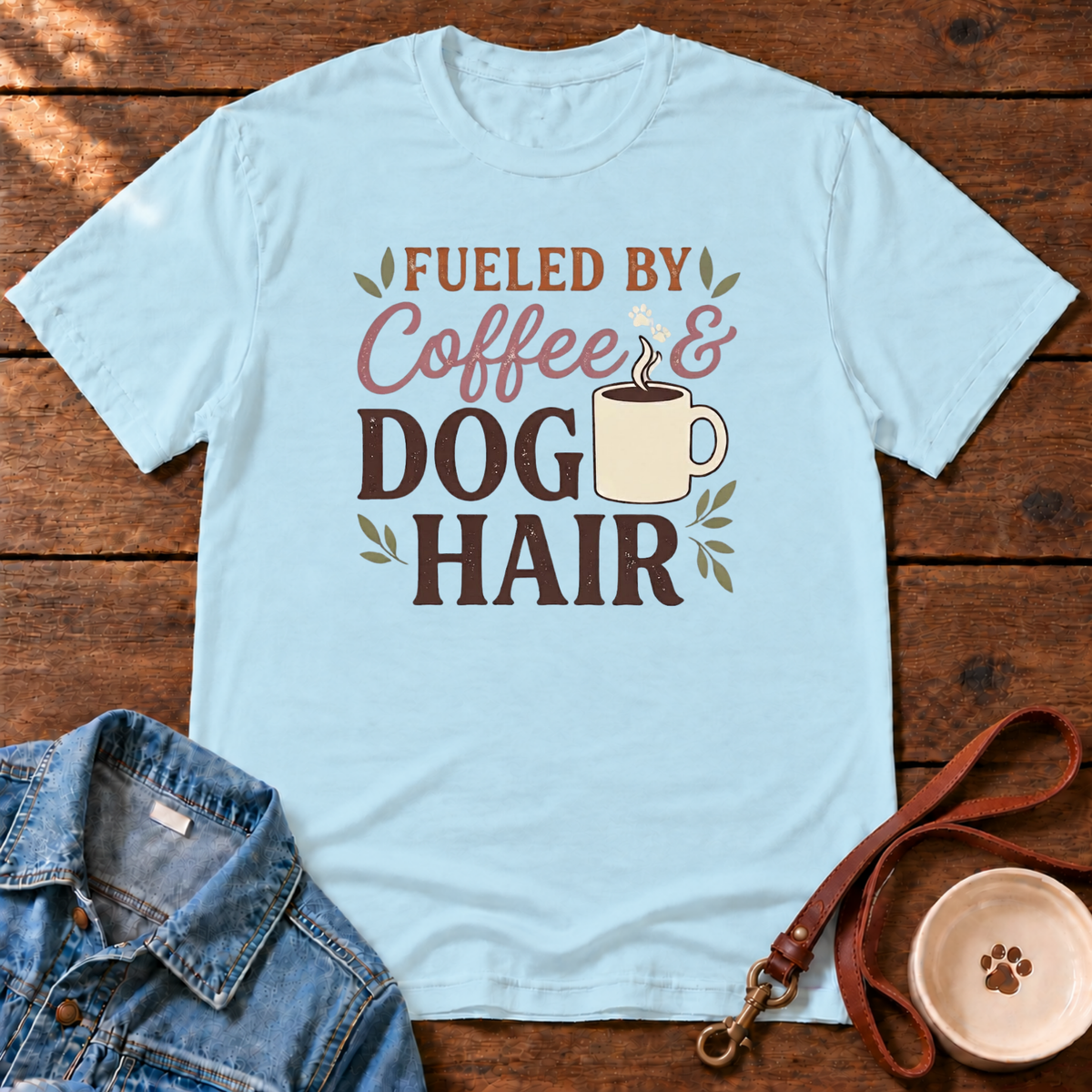 Fueled by Coffee Comfort Colors T-Shirt