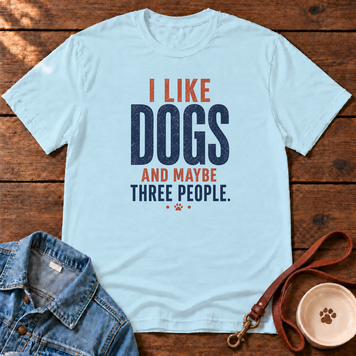 I Like Dogs Comfort Colors T-Shirt