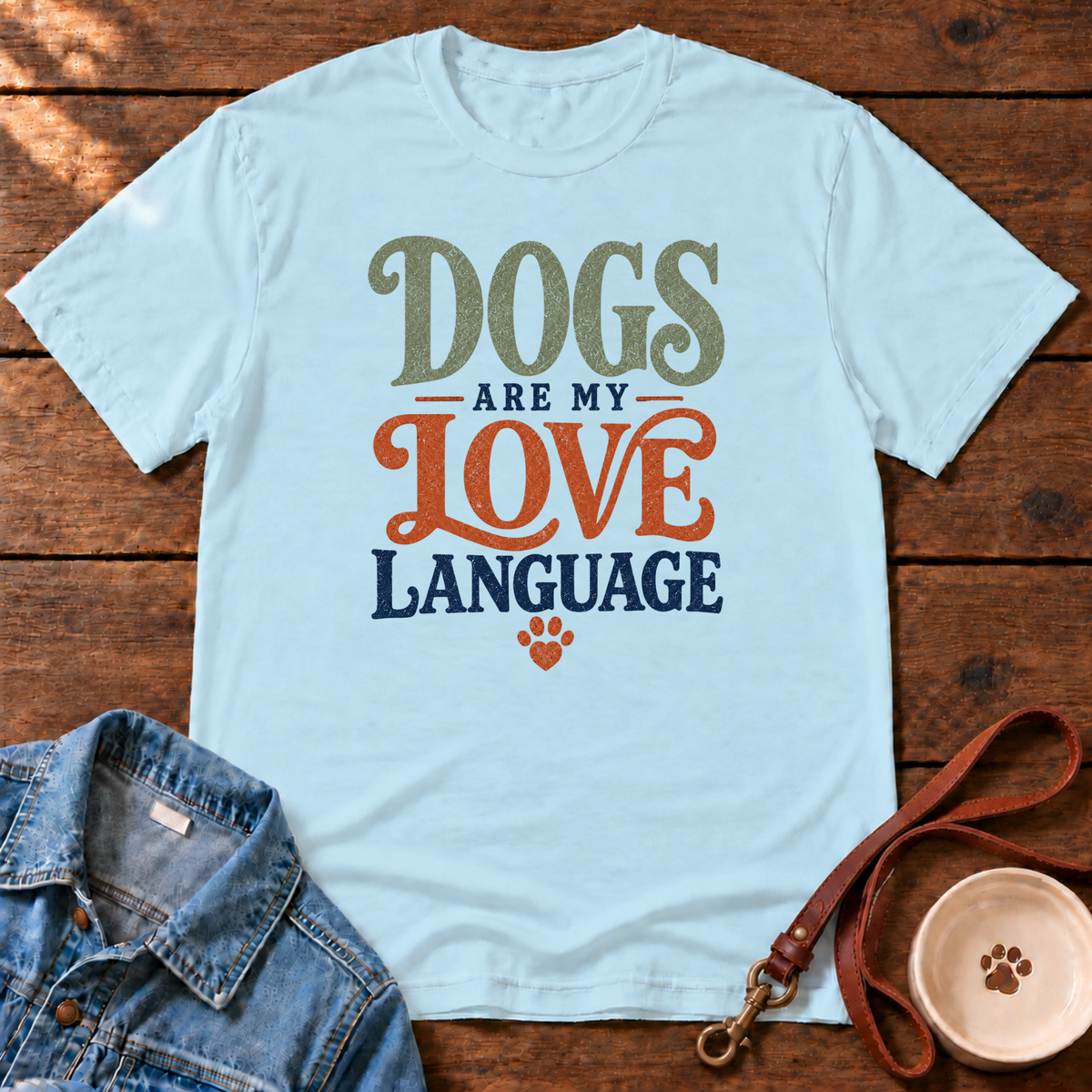 Love Language Comfort Colors T-Shirt