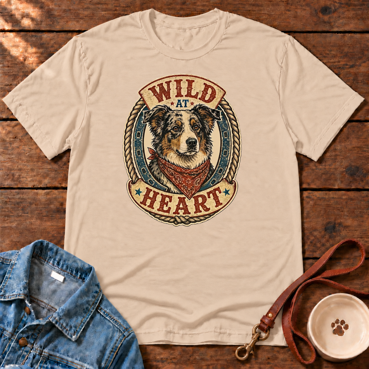 Australian Shepherd Comfort Colors T-Shirt