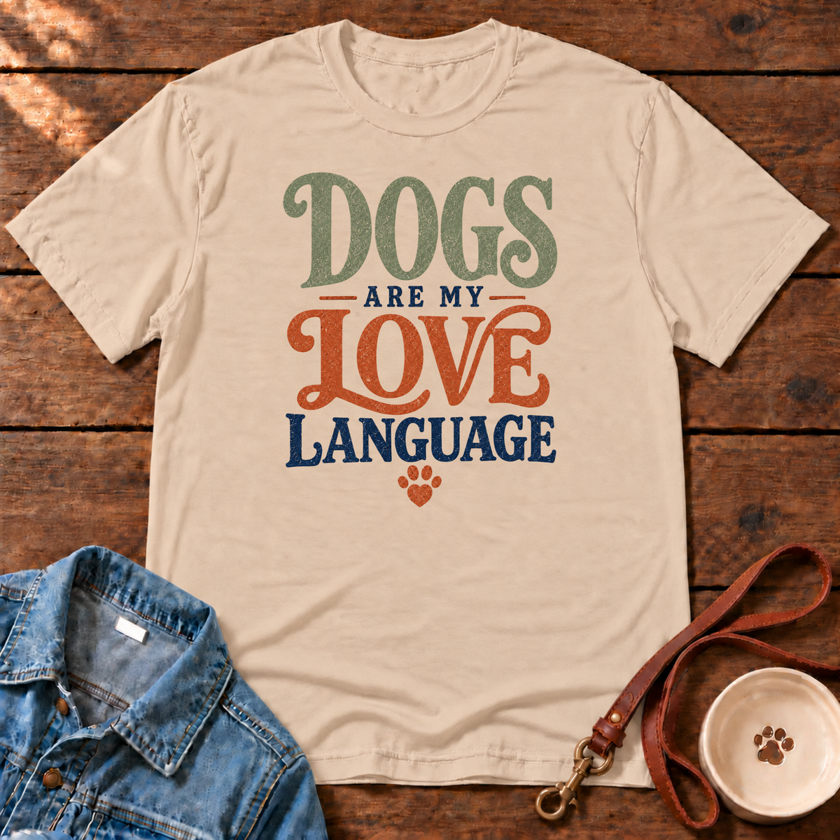 Love Language Comfort Colors T-Shirt