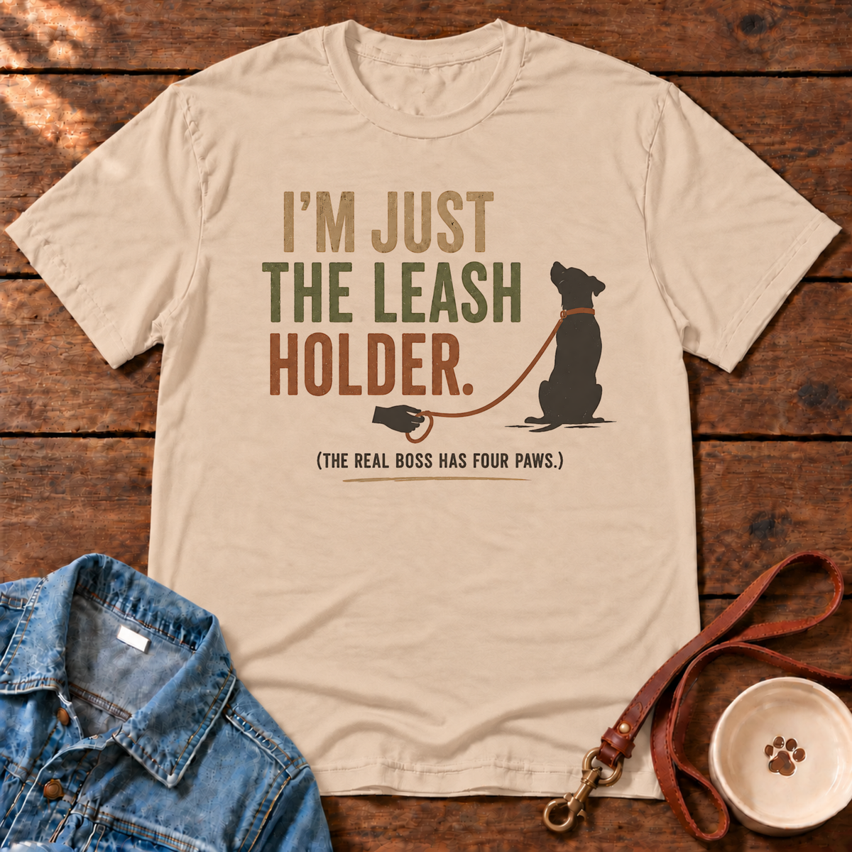 Leash Holder Comfort Colors T-Shirt