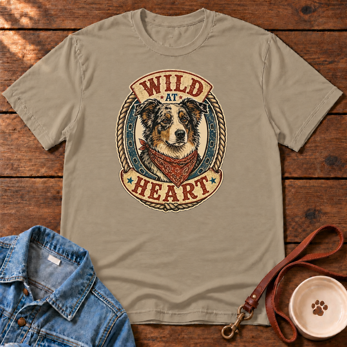 Australian Shepherd Comfort Colors T-Shirt