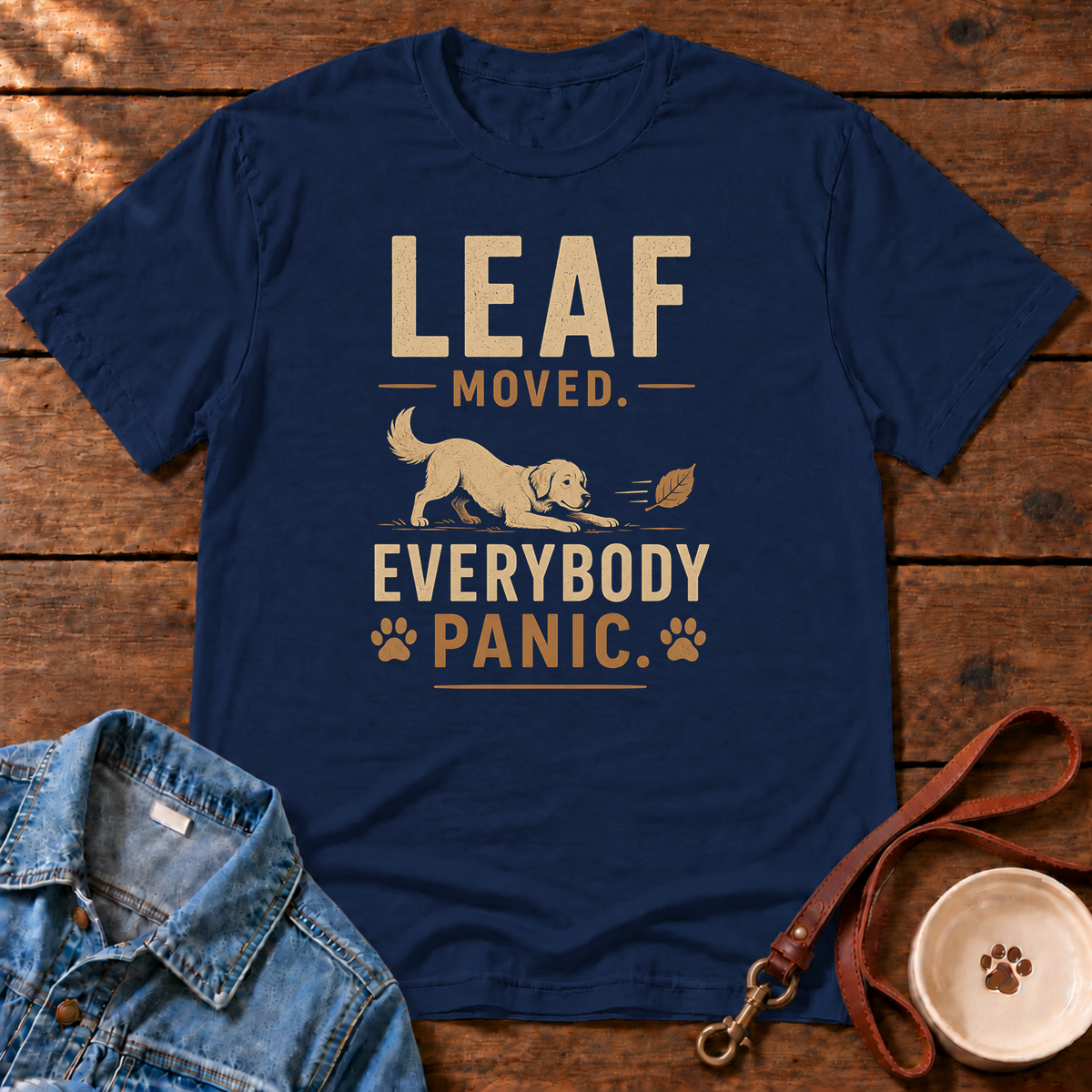 Leaf Moved Comfort Colors T-Shirt
