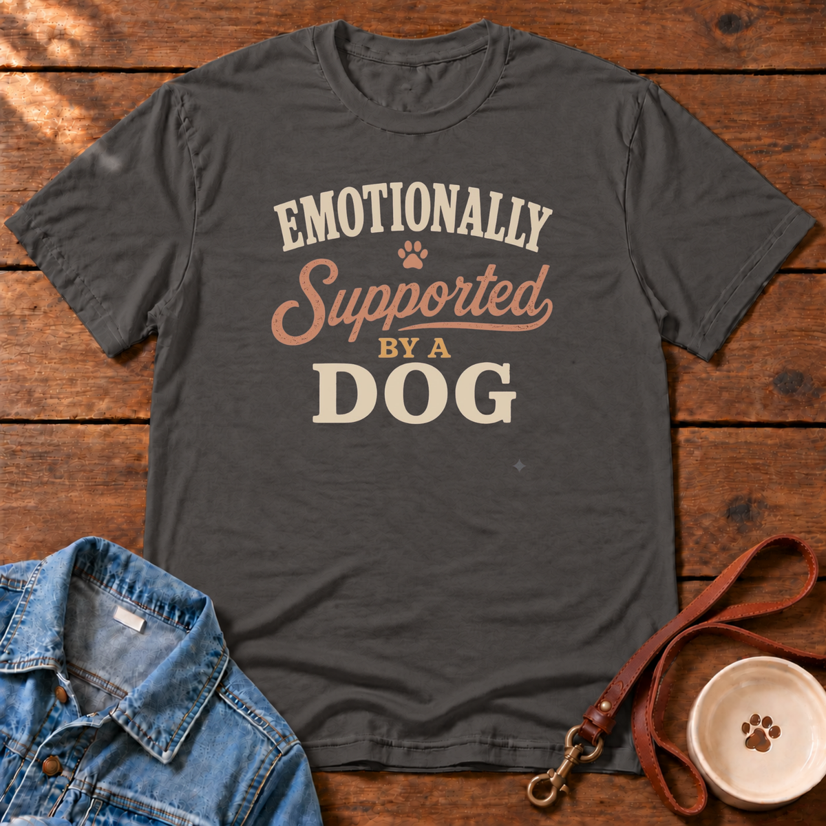 Emotionally Supported Comfort Colors T-Shirt