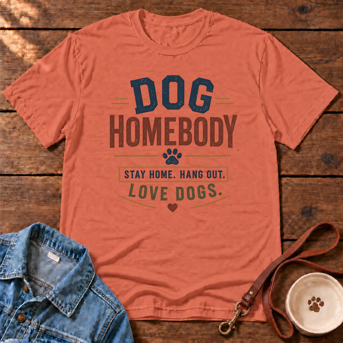 Dog Homebody Comfort Colors T-Shirt