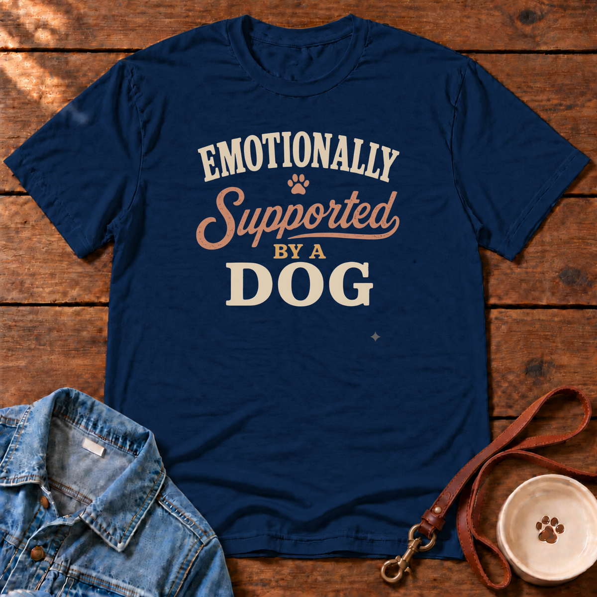 Emotionally Supported Comfort Colors T-Shirt