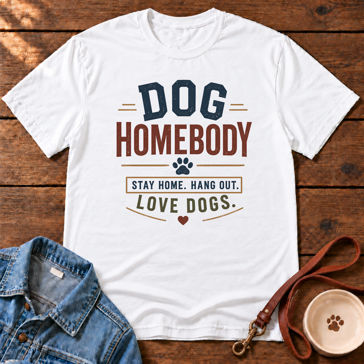Dog Homebody Comfort Colors T-Shirt