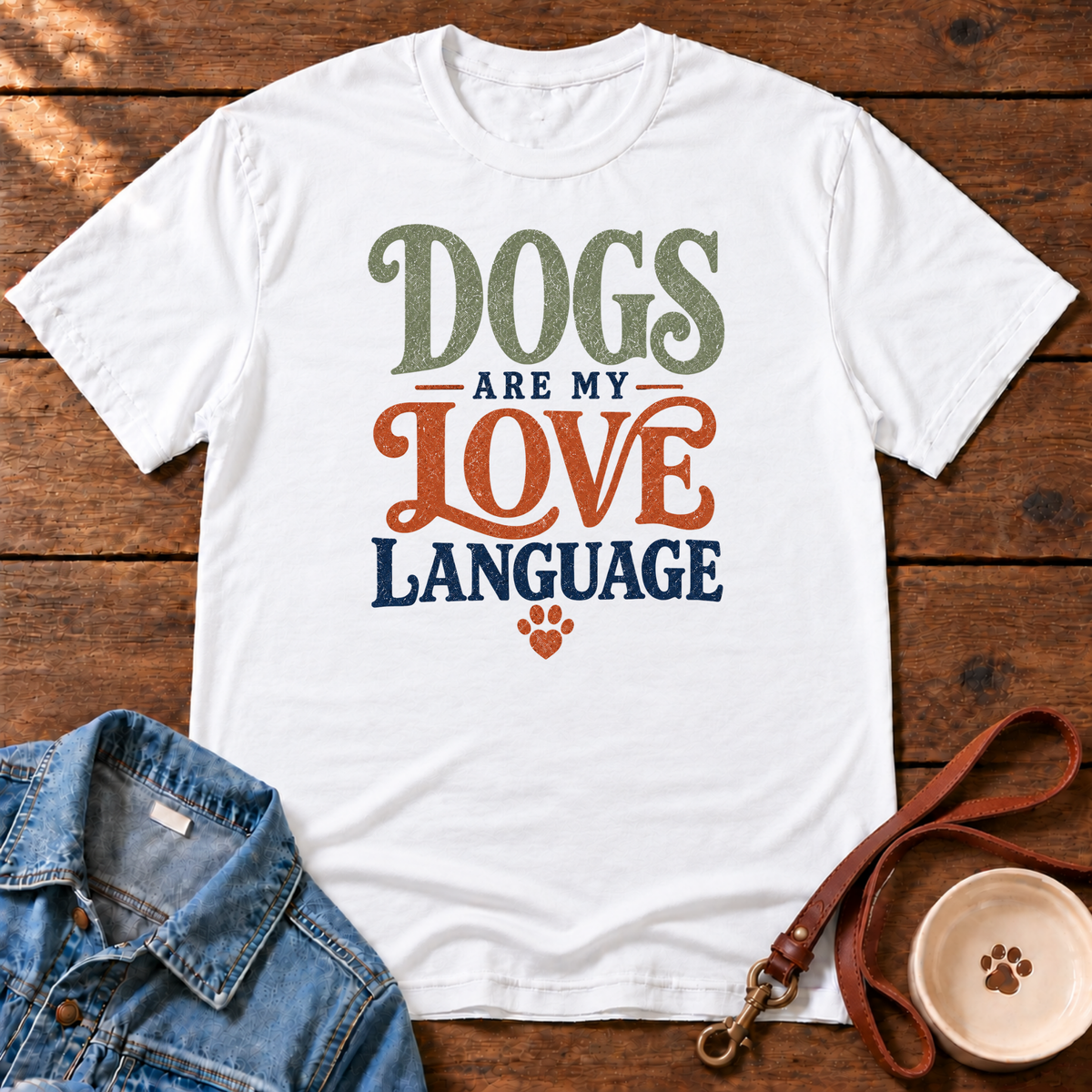 Love Language Comfort Colors T-Shirt