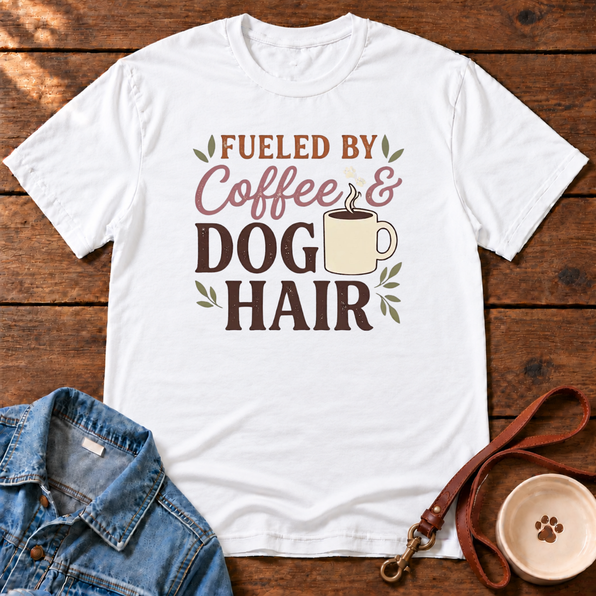Fueled by Coffee Comfort Colors T-Shirt