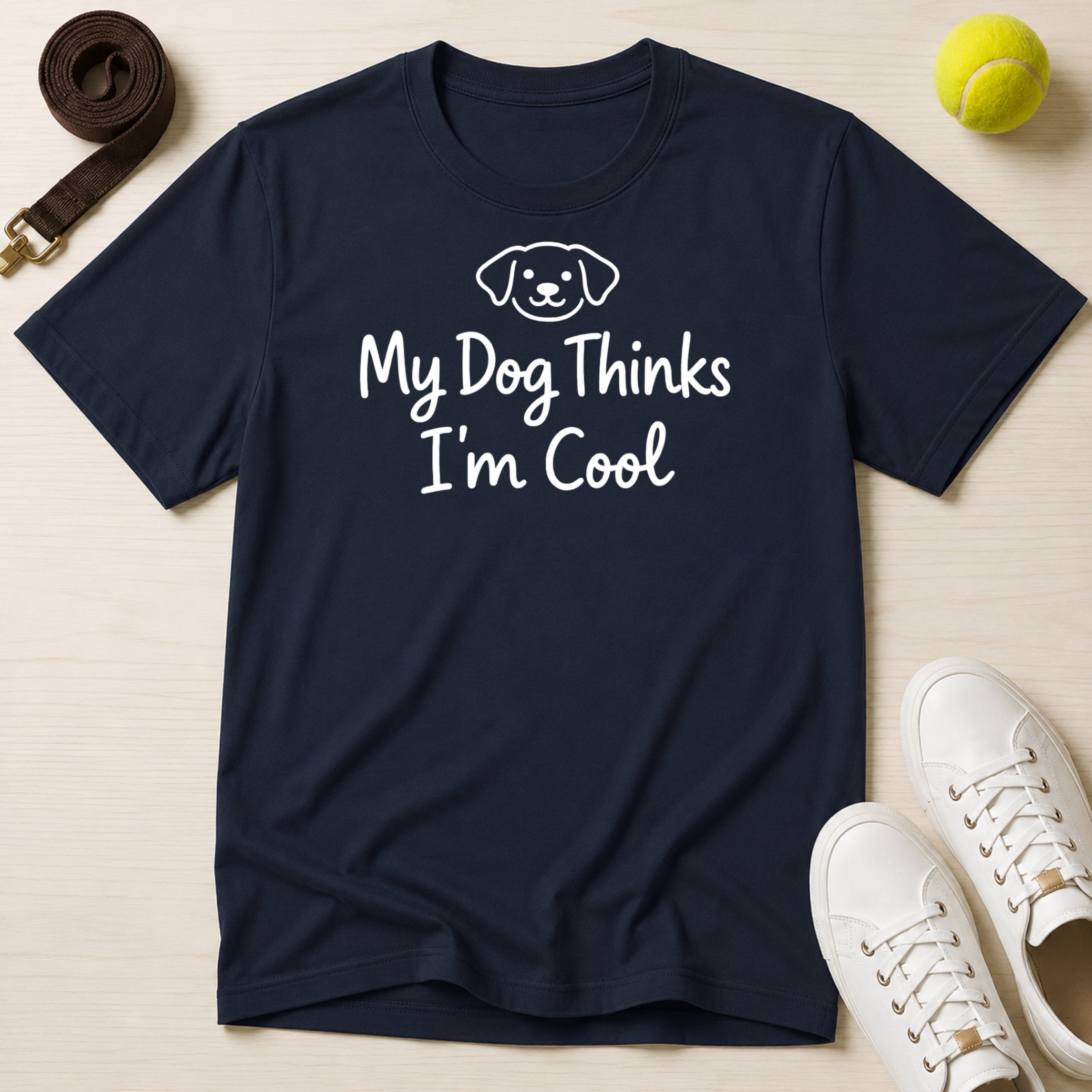 My Dog Thinks I'm Cool - T-Shirt