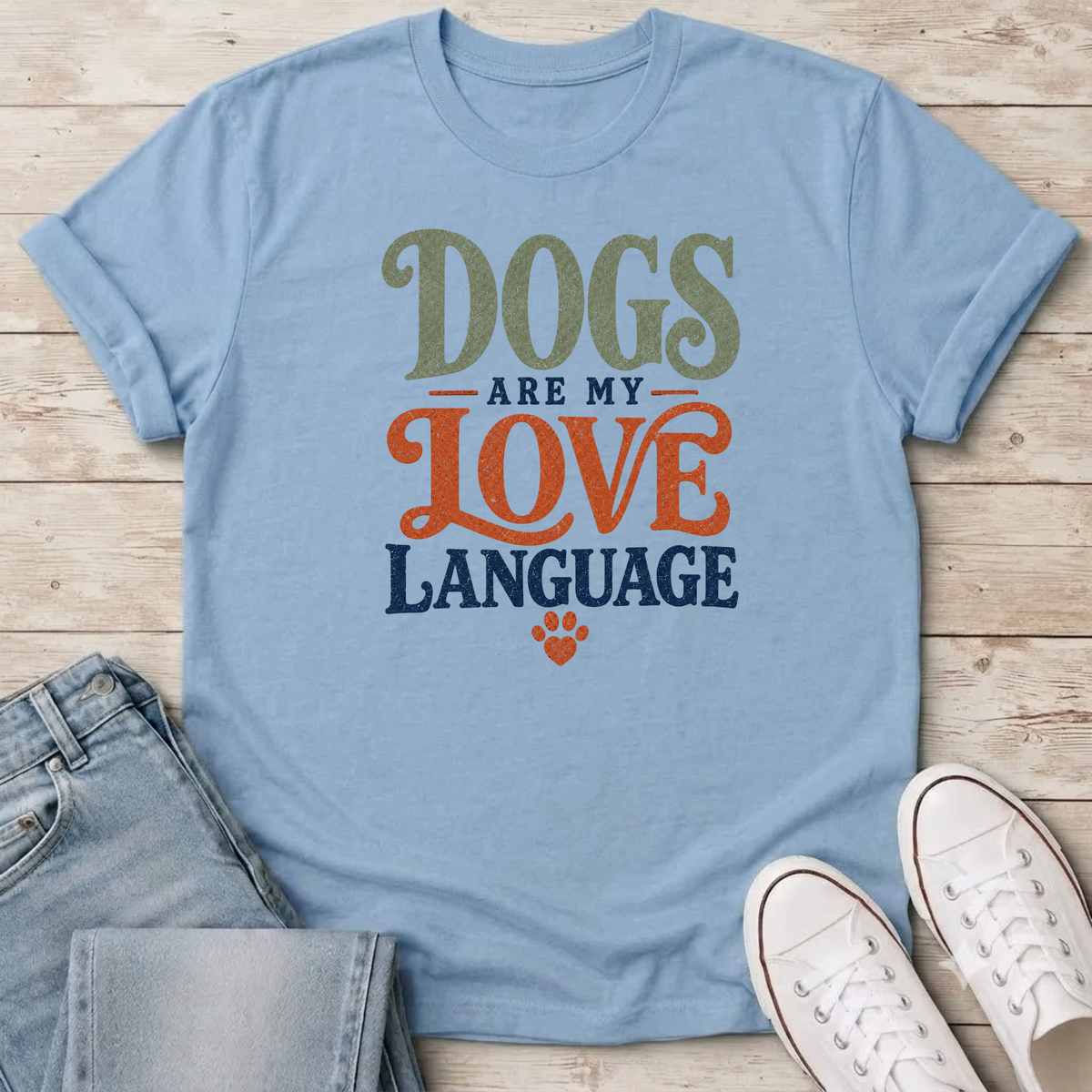 Love Language Comfort Colors T-Shirt