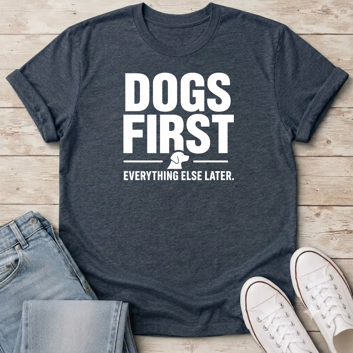 Dogs First T-Shirt