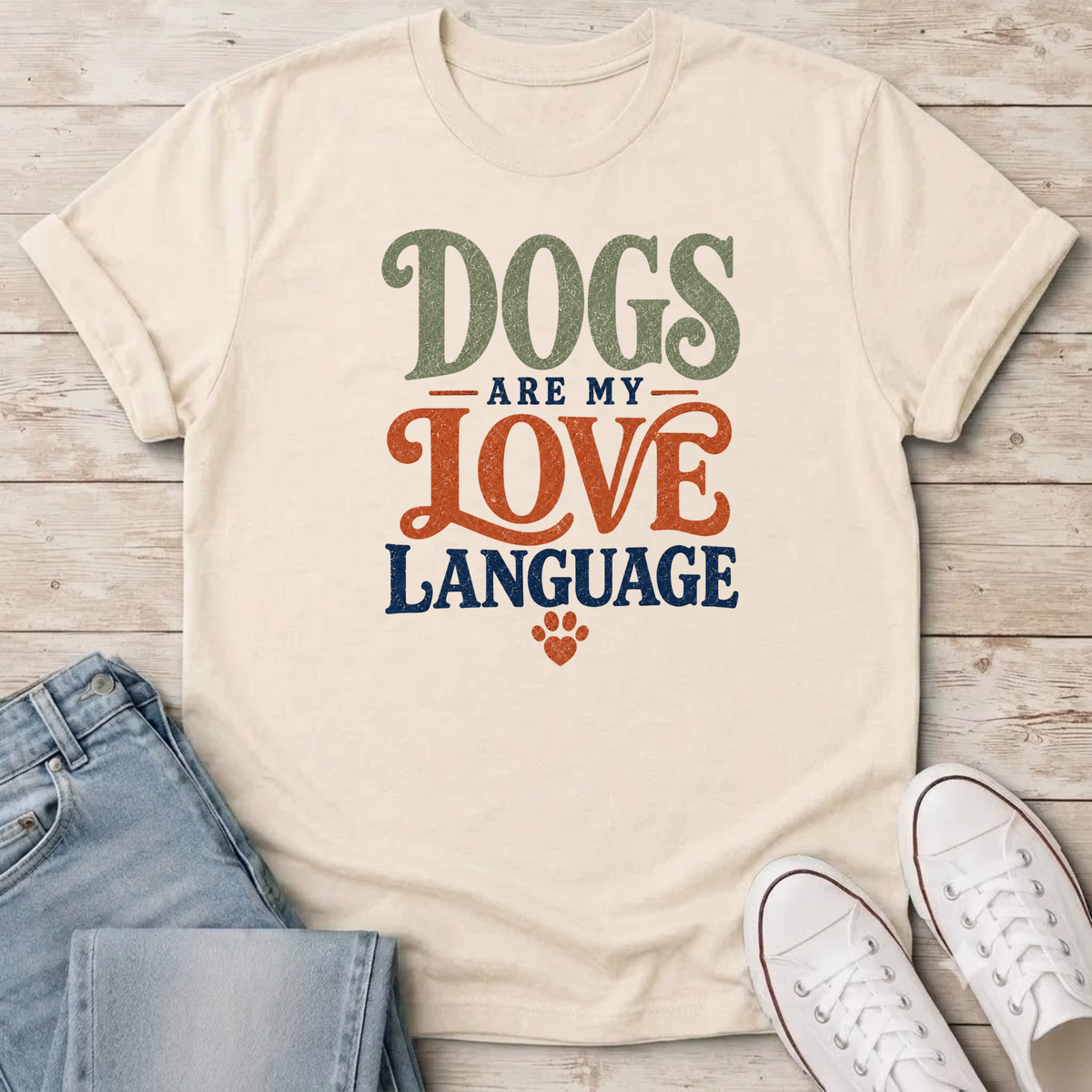 Love Language Comfort Colors T-Shirt