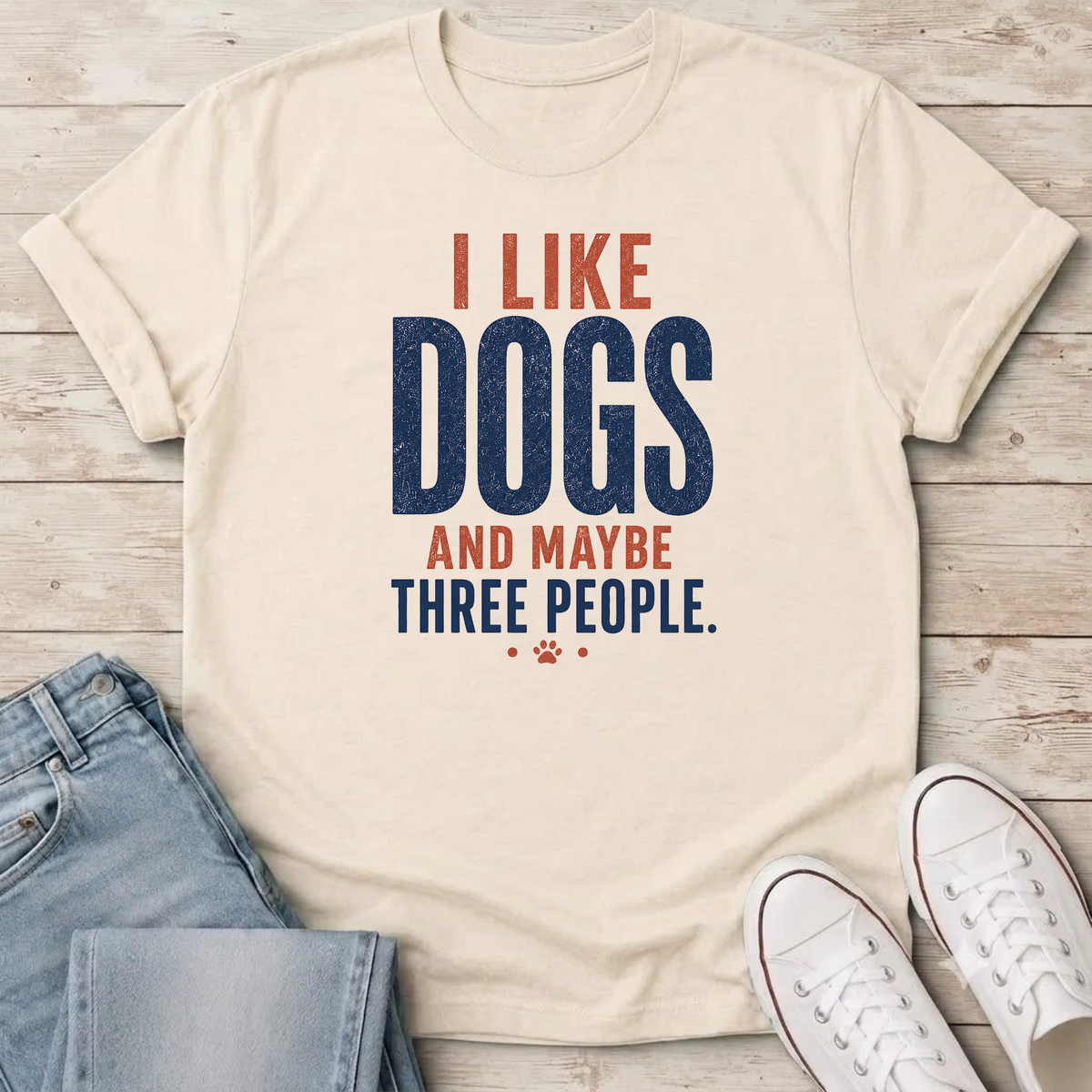 I Like Dogs Comfort Colors T-Shirt