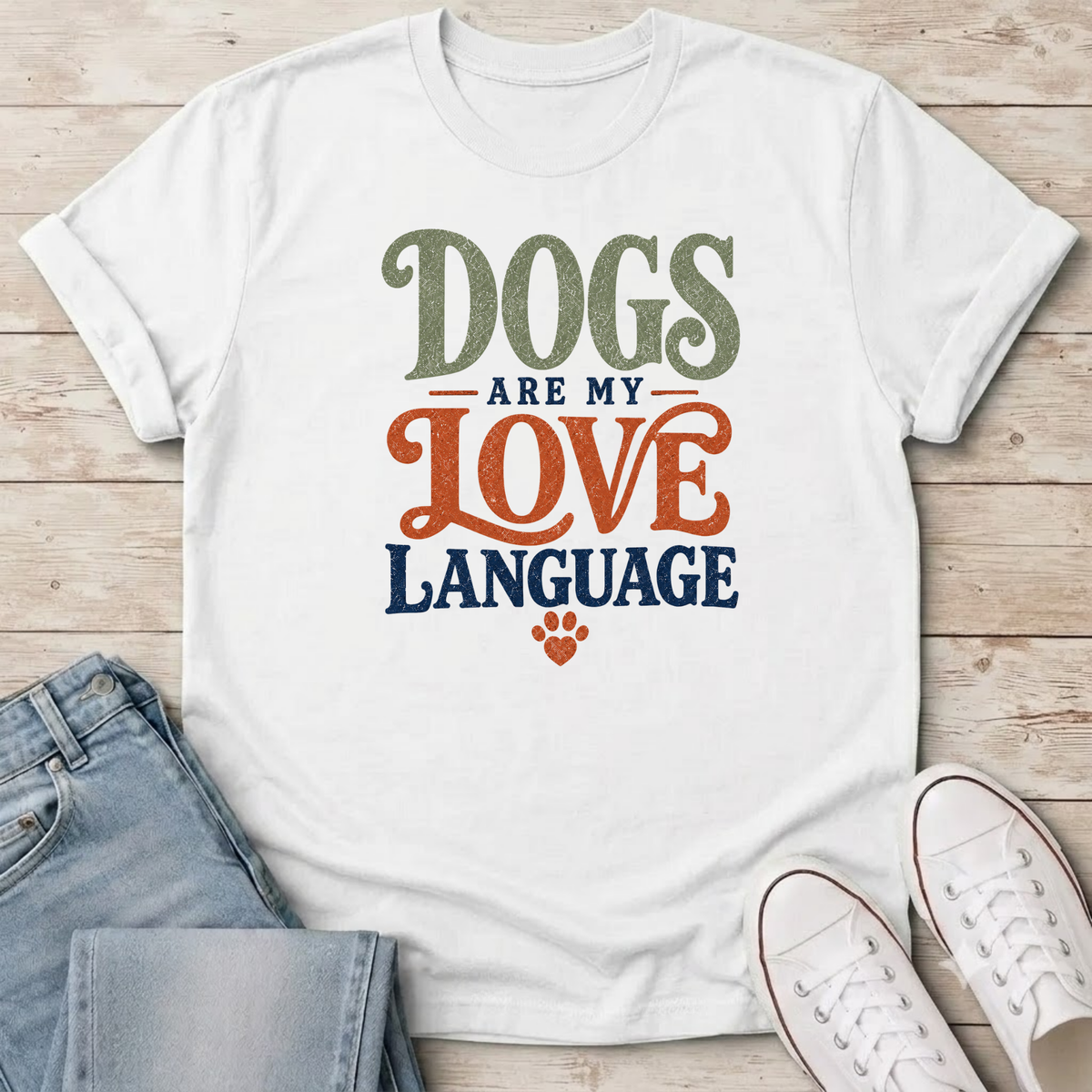 Love Language Comfort Colors T-Shirt
