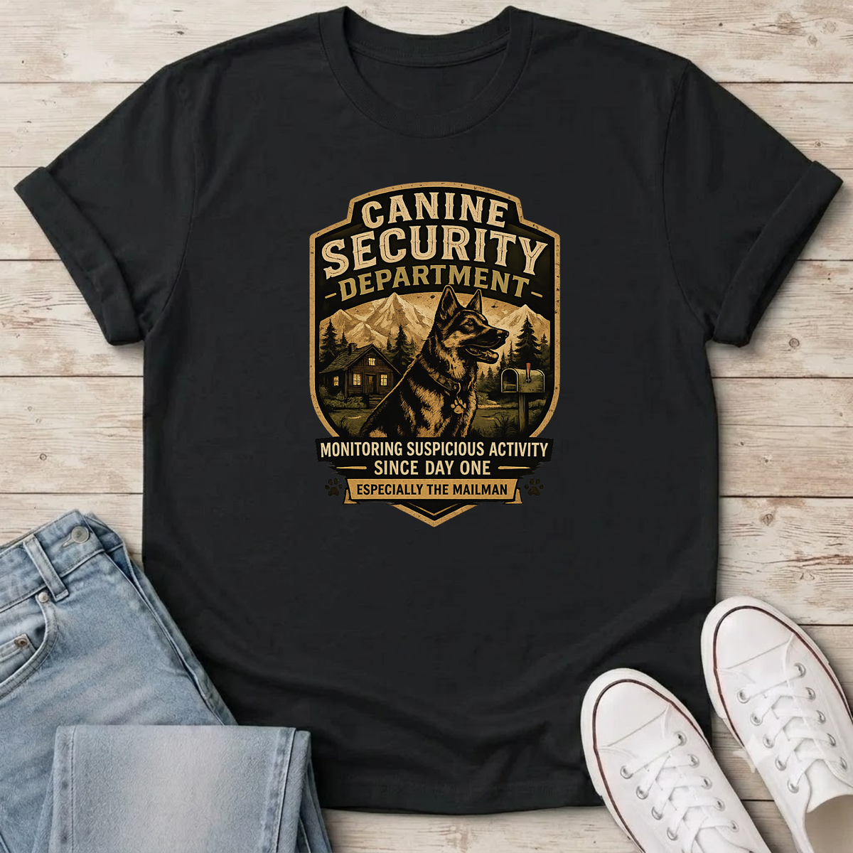 Canine Security Department T-Shirt
