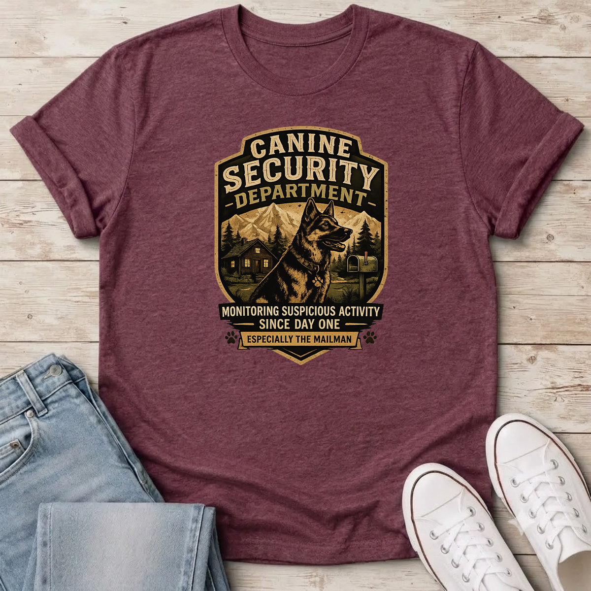 Canine Security Department T-Shirt