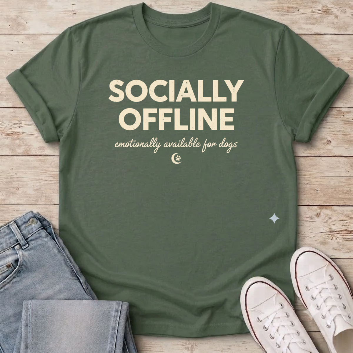 Socially Offline T-Shirt