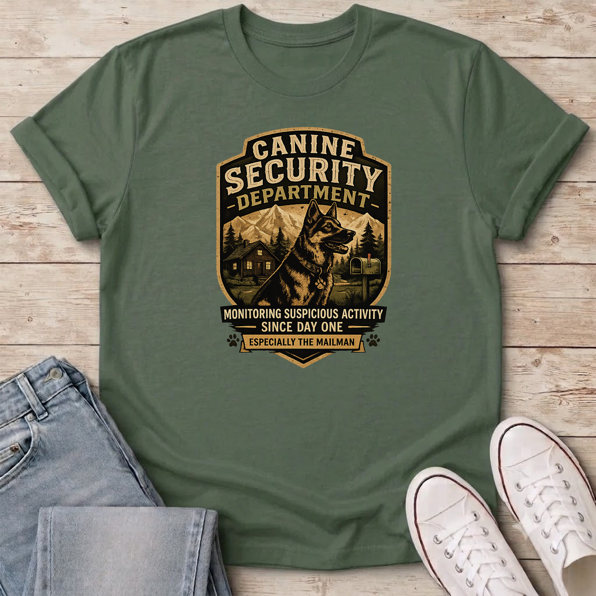 Canine Security Department T-Shirt