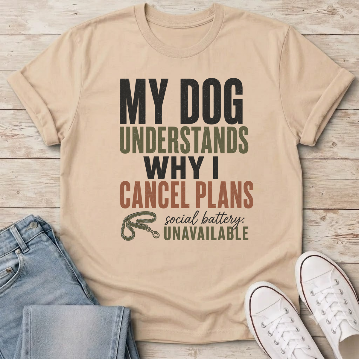 I Cancel Plans T-Shirt
