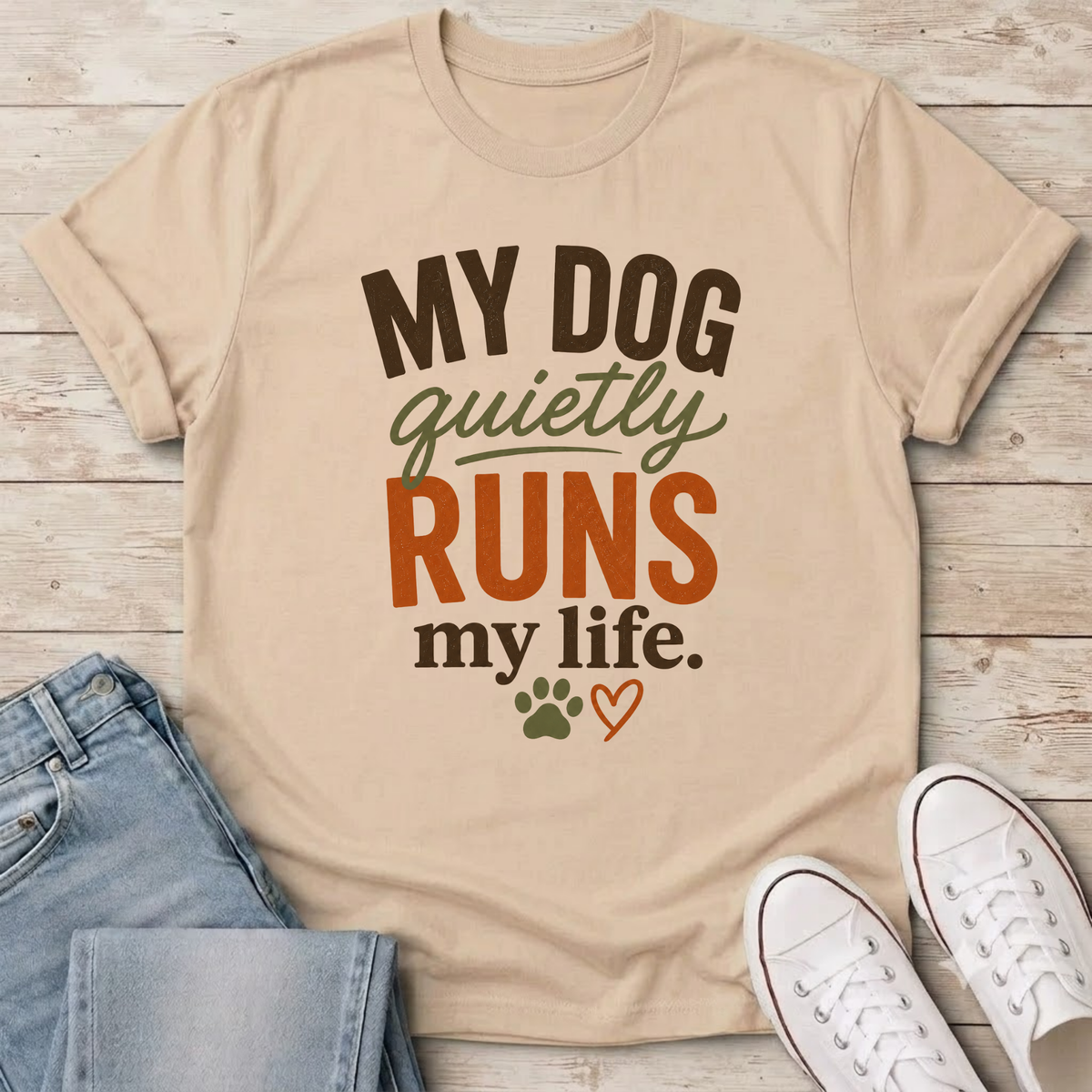 Runs My Life T-Shirt