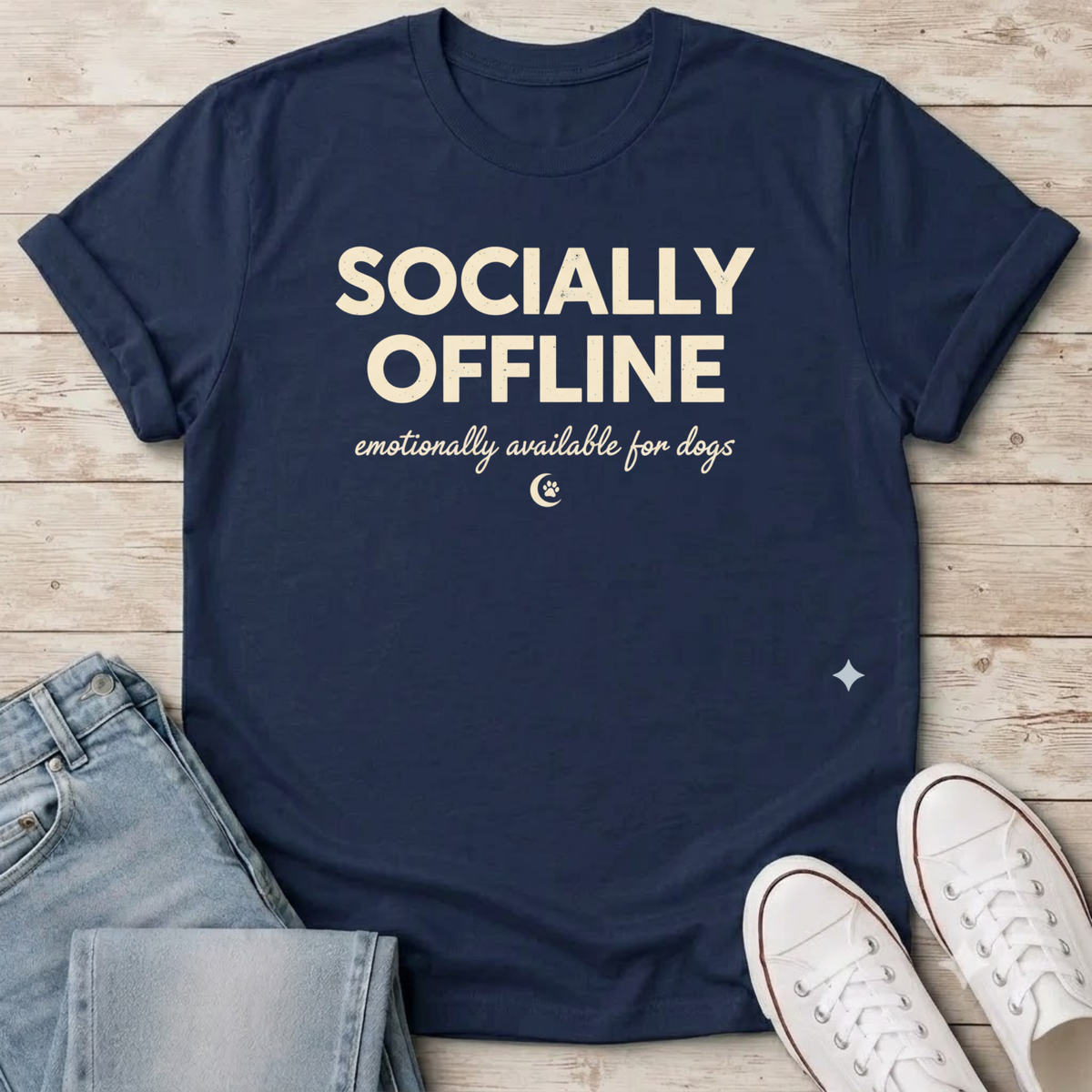 Socially Offline T-Shirt